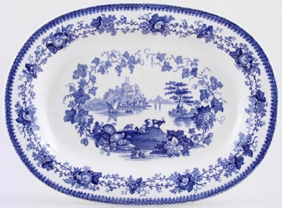 Meat Dish or Platter c1845